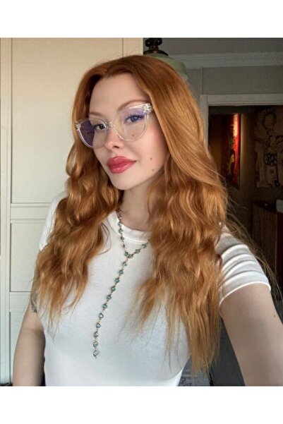 MONAL EYEWEAR Cat Gi̇rl Blueblock 56 Ekartman Protects and Calms Your Eyes Graduated Glass Can Be Installed