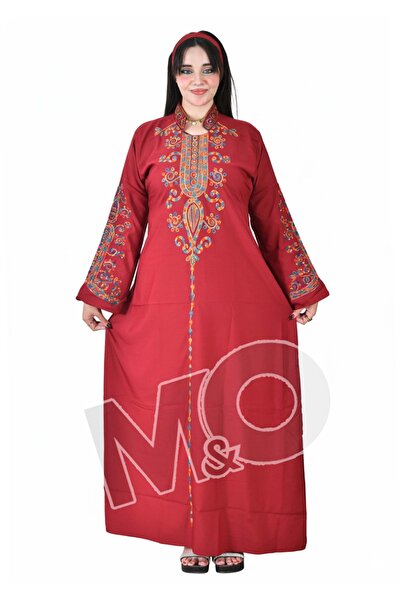 M&O 2 High-quality cotton embroidered jalabiya