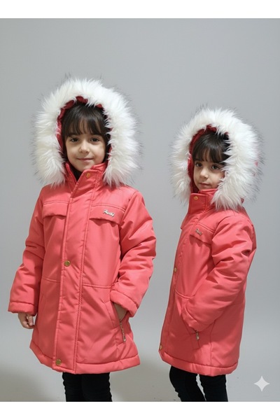 hisarpretty معطف للفتيات مقاوم للماء ومانع لتسرب الهواء