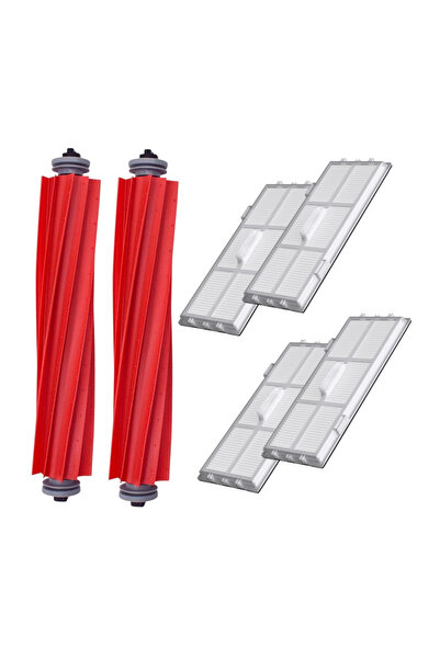 ROPALDE Set of 6 Spare Parts Compatible for Roborock S7, S7 Max V, S7 Pro Ultra Robot Vacuum Cleaner