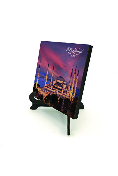 Sadrazam Masă din lemn MDF pentru moscheea Sultan Ahmet cu imprimeu 10cm x 10...