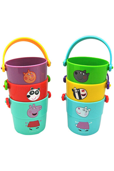 Peppa Pig Peppa Pig 6-piece bath toy set