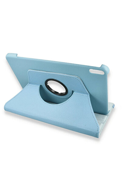 NewFace حافظة LVSQVR لهواوي أونور باد X8A، حافظة جلدية 360 درجة للأجهزة اللوحية (00233) - لون فيروزي