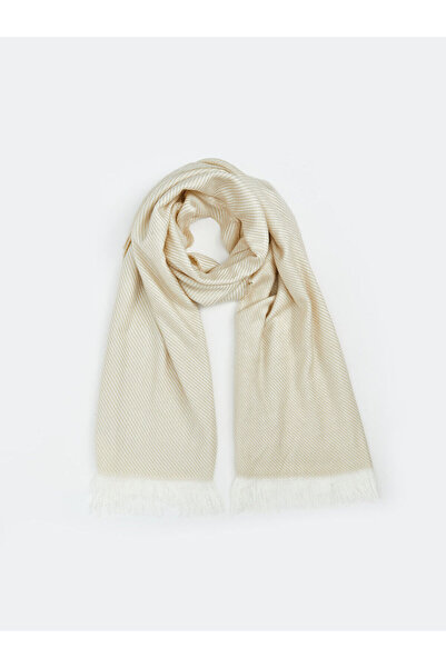 LC Waikiki Γυναικείο υφαντό σάλι με ρίγες Azestrend New Season