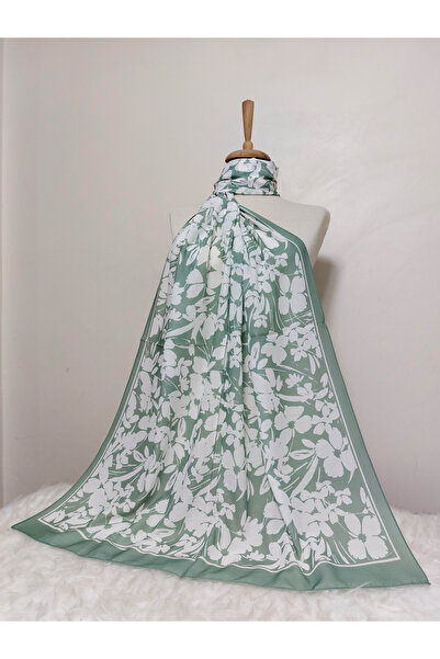 istanbul prensesleri Patterned Floral Model Shawl French Cotton, Stretchy, Soft Shawl, High Quality.