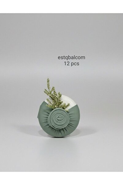 GIFT Luxury round mirror sets (12 pieces) with custom fabric color coordination