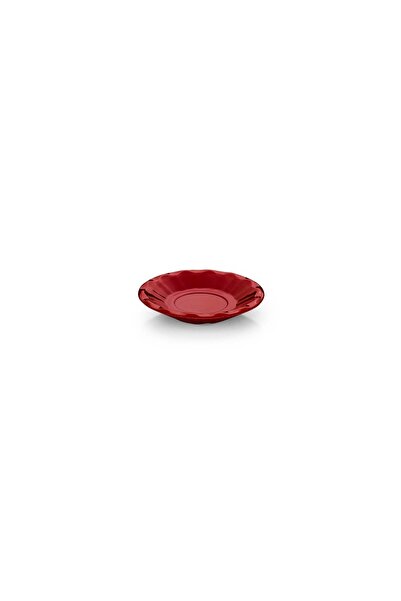 Tria Unbreakable Tea Plate 12 Pieces 11 cm Red Tr304R
