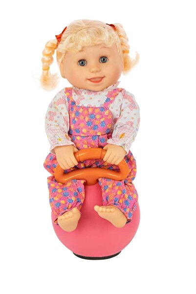 NURDAY Kız Çocuk Oyuncak Bebek – Sallanan Zıpzıp Toplu Oturan Bebek – Renkli ...