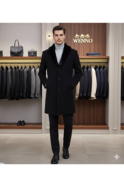 WENNO KÜRK YAKA KAŞMİR KABAN