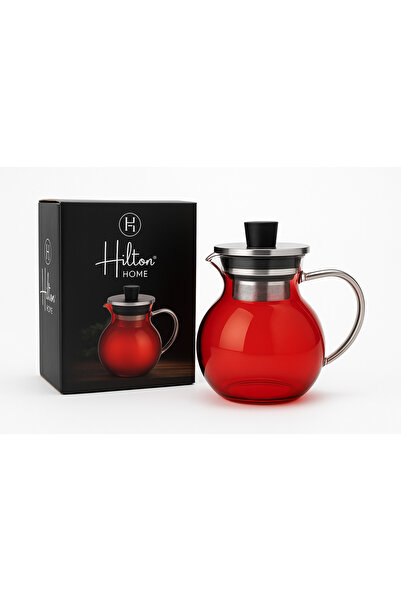 HİLTON HOME Glass Teapot
