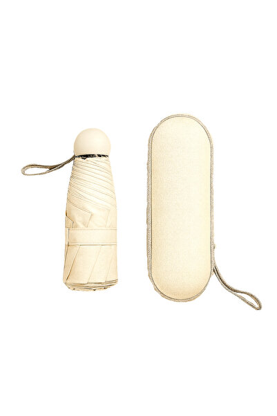 Şeker Ofisi Mini Kapsül Şemsiye Özel Kılıflı, Su Geçirmez Ve Taşınabilir Mode...