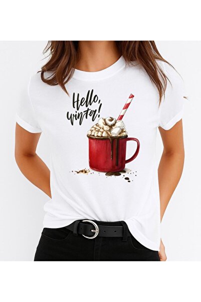 OEM Tricou 100% bumbac - Crăciun Bună ziua iarnă