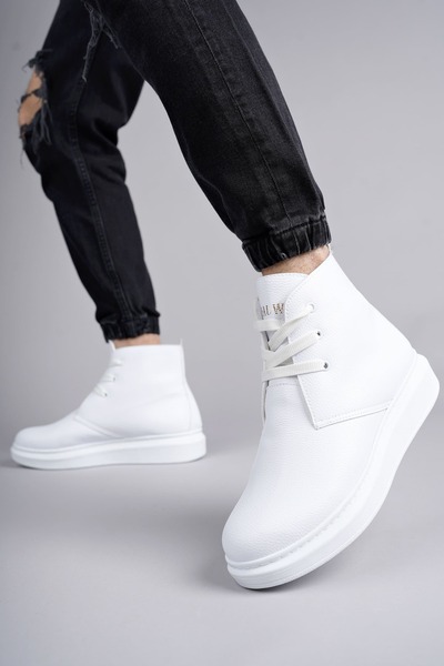 Mhoda Shoes SLW207 Oslo Lace-up Leather Ανδρικά αθλητικά μποτάκια casual BT -...