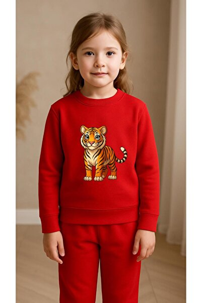playwear سترة رياضية للأطفال SMALL ARSLAN مطبوع فتاة ولد برقبة دائرية 3 4-5-6...