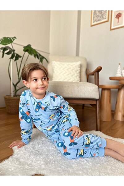 tunay moda Character Pajama Sets 100% Cotton