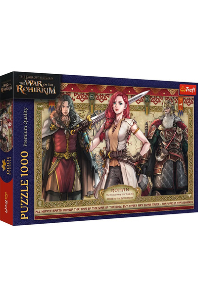 Trefl Παζλ Trefl 1000 τεμαχίων - Άρχοντας των Δαχτυλιδιών, Πόλεμος των Ροχίριμ