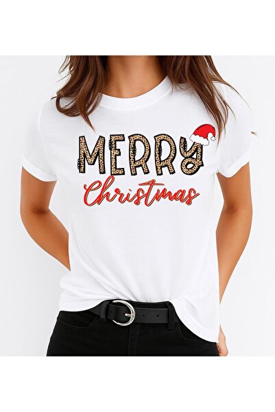 OEM 100% Cotton T-shirt Merry Christmas 20