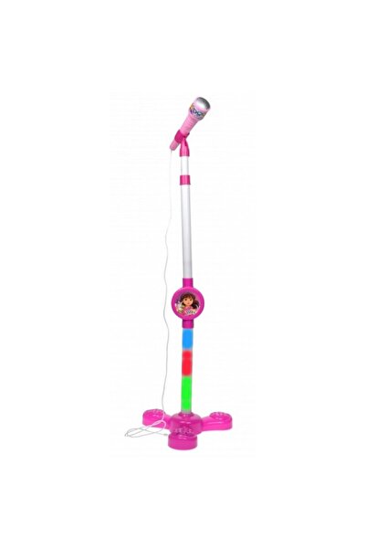 OEM Toy microphone for children, connectable to phone with sounds and lights, pink
