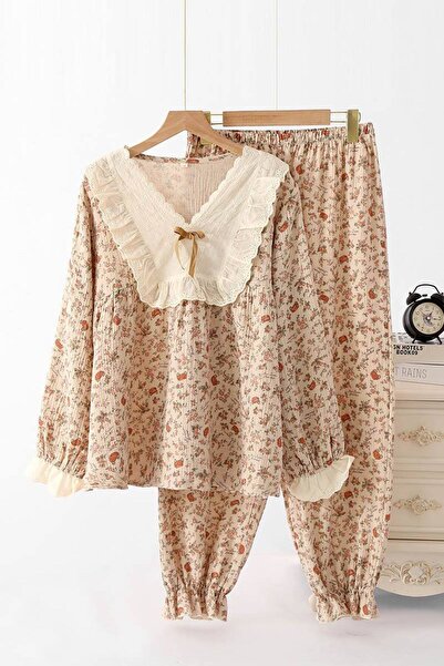 Global Organic Cotton Muslin Fabric Pajama Set