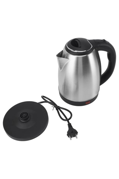 Crown Crw-7102 1500W 1.8 Liter Luxury Steel Water Heater Kettle Inox