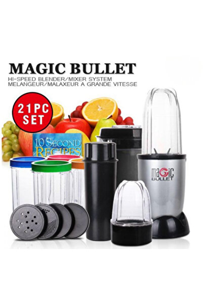 OEM Robot de Bucătărie Amazing Bullet, 21 Piese, Blender și Storcător, Lame d...