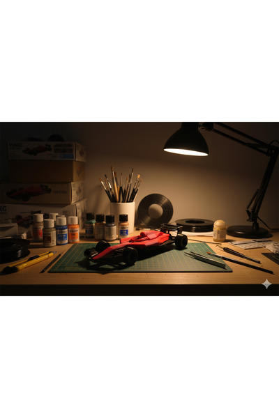 Elektra بطاقة فورمولا 1 ثلاثية الأبعاد - نموذج سيارة سباق يمكنك صنعه بنفسك با...