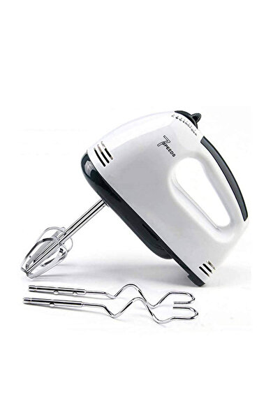 OEM Scarlett Hand Mixer, 260W, 7 Speeds, 4 Interchangeable Paddles, White