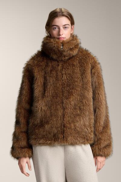 Oysho Tüylü görünümlü ceket