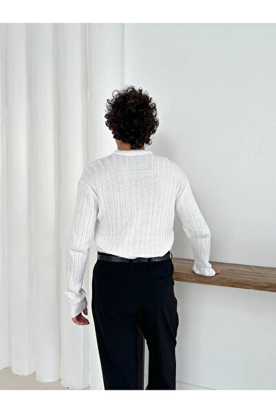 pepule Winter Knitted Crew Neck Sweater Knitwear