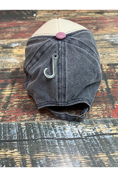 Street Bag Jewel Shine Cap Hat Navy Blue