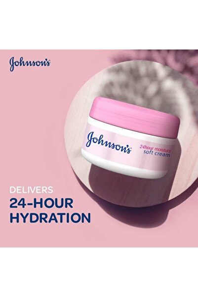 Johnson's 24-hour smooth moisturizing body cream, 100ml