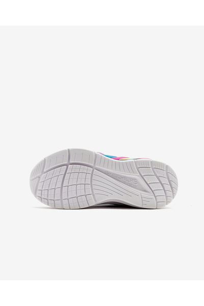 SKECHERS RAINBOW CRUISERS - RAINBOW REFLECTIN Velké dívčí svítící sportovní boty v tmavě modré barvě 303722L NVMT