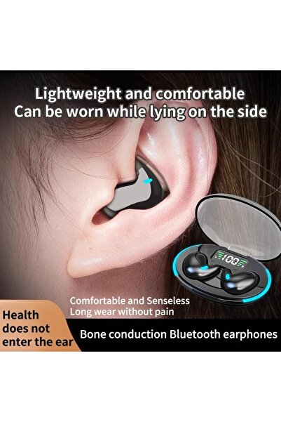 Generic Sleep Wireless TWS Bluetooth 5.3 Hidden Earbuds IPX5 Waterproof Noise Reduction Sports Headset