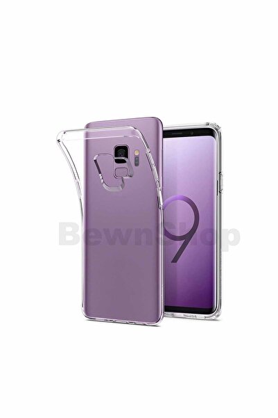 bewn Samsung Galaxy S9 Uyumlu Şeffaf Kamera Korumalı Telefon Kılıfı