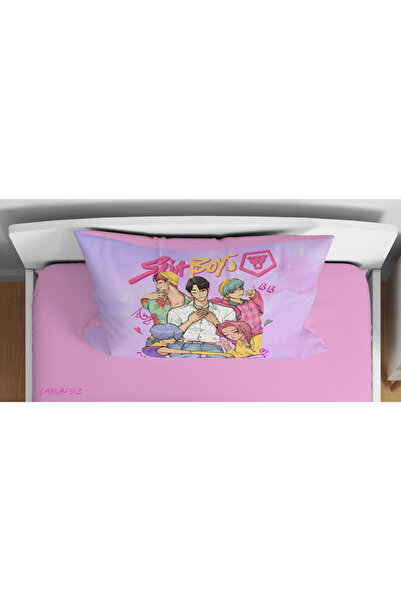 Erays Home Saja Boys Themed 3D Digital Printed Single Size Teenage Girls Children's Duvet Cover Set Without Sheets Sleeping Set