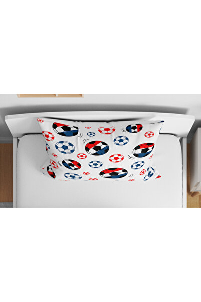 Home Football Sports Themed 3D Digital Printed Single Person Sheetless Boys' Duvet Cover Set Sleeping Set