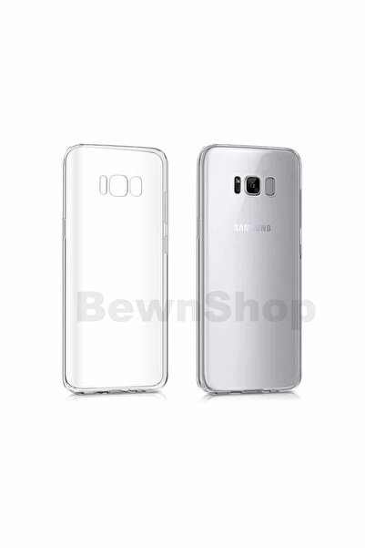 bewn حافظة هاتف شفافة متوافقة مع سامسونج جالاكسي إس 8 بلس مع حماية للكاميرا