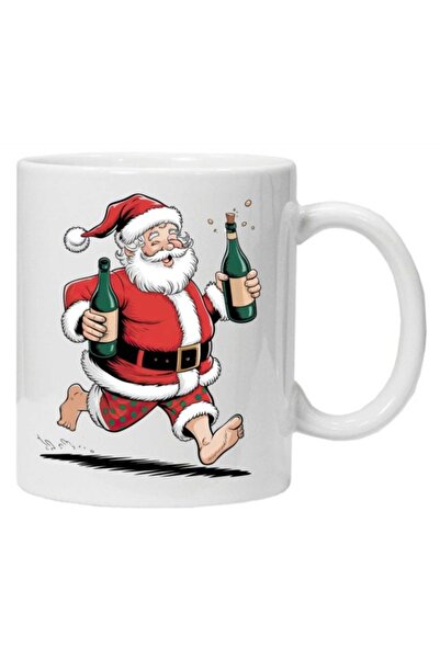 CRD PRINT Personalized mug with 'Funny Santa' print, model 12,