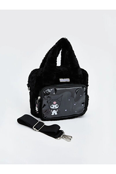 LC Waikiki Lcw Accessories Black Kuromi Printed Girl's Shoulder Bag