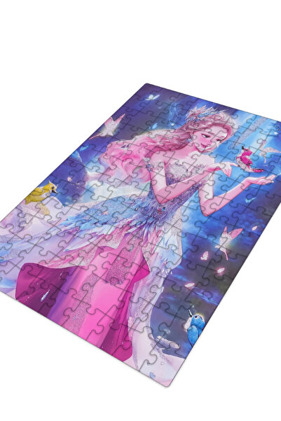DAT Glitter Princess 100-Piece Jigsaw Puzzle for Kids – Magical Princess Puzzle Toy for Girls, Ages 3+