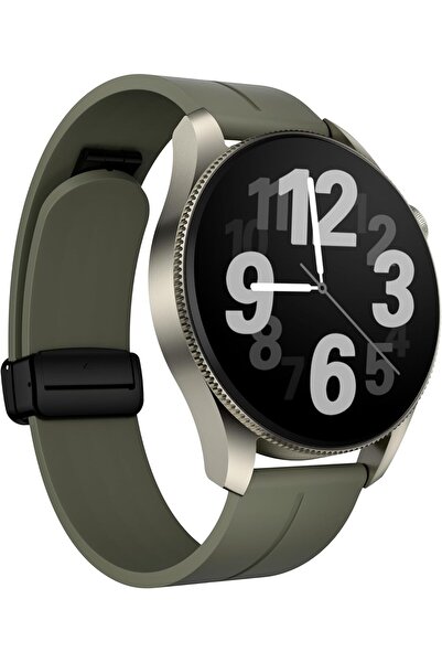 outbox ساعة OB12 الذكية: AMOLED 1.43 بوصة، مكالمات 4G، GNSS، مقاومة للماء 3ATM.