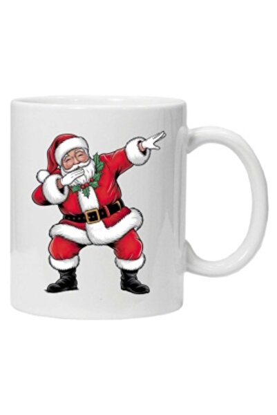 CRD PRINT Personalized mug with 'Funny Santa' print, model 1,