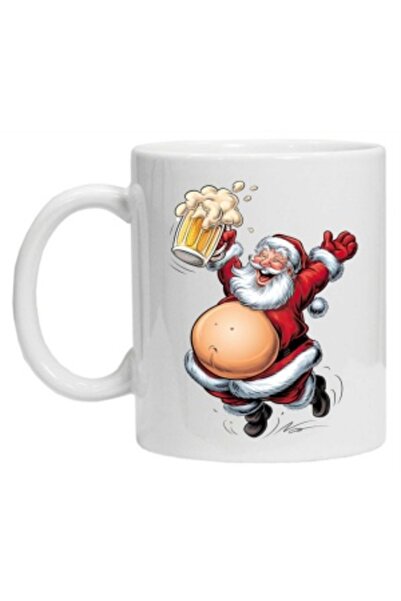 CRD PRINT Personalized mug with "Funny SANTA" print, model 7,