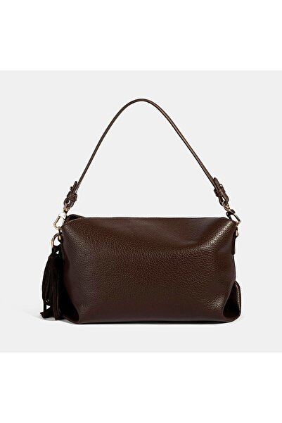 Desa Women's Brown Shoulder Strap Handbag