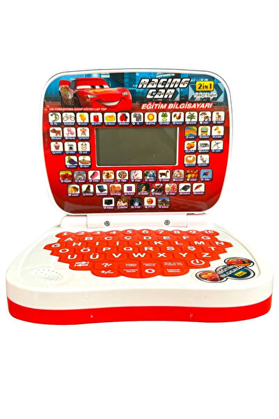 Tıfıl Toys Educational Toy Laptop 100 Functions Lightning Mcqueen English and Turkish Children's Computer