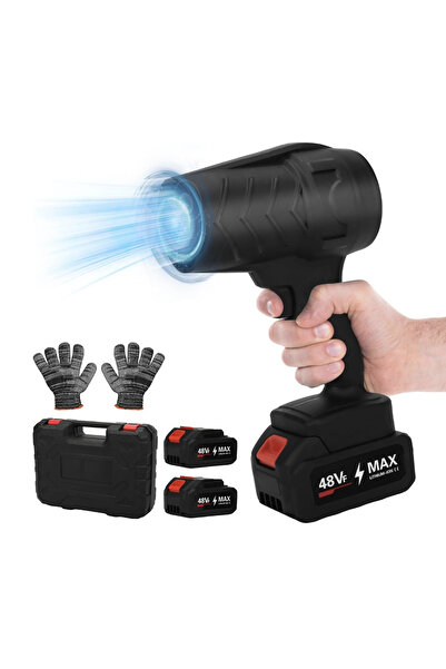 yollayenilensin Castu M1 Kablosuz Mini Hava Üfleyici – Fırçasız Motorlu 3 Kademeli 8000mAh Katlanabilir Blower