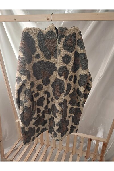 aryam butik Women's long sleeve hooded front zip pocket quzu welsoft cardigan jacket