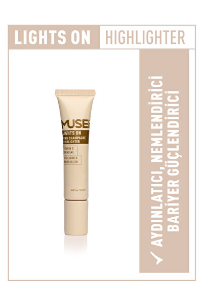 MuseLab Lights On Highlighter - Pink Champagne