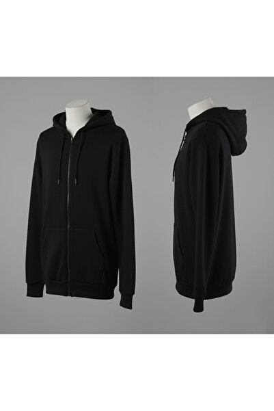 Besa με κουκούλα Φούτερ απλό, κομψό και άνετο, με φερμουάρ, διπλές τσέπες! Κατάλληλο για κάθε στυλ