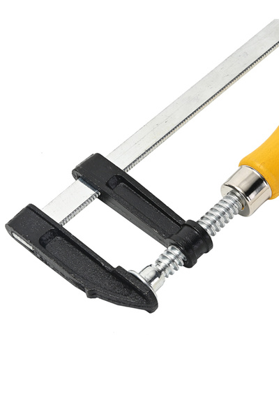 Lawazim Wood Clamp 80x200mm - Heavy Duty Steel F-Clamp for Woodworking